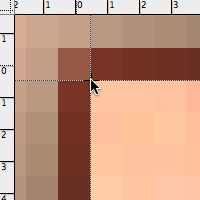 Shows ruler origin bug in photoshop